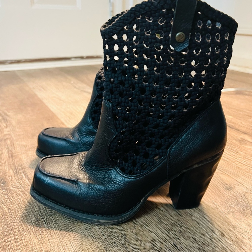 Black booties